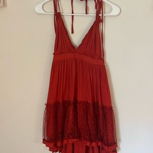 Red Swing Dress